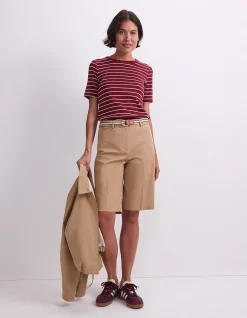 HEIDI STRIPE SHORT SLEEVE TEE