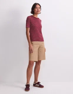 HEIDI STRIPE SHORT SLEEVE TEE