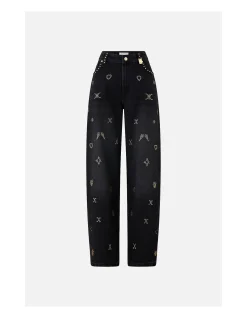 Heirloom Empire Embellished Girlfriend Jean