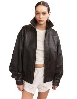 Hektor Leather Bomber