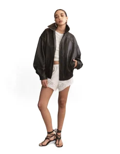 Hektor Leather Bomber