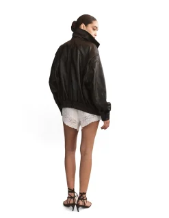 Hektor Leather Bomber