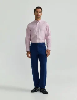 HOLLOWAY OXFORD WEAVE COTTON SHIRT