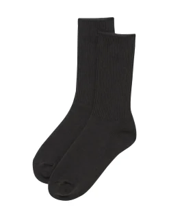 Home Chunky Rib Cosy Bed Crew Socks