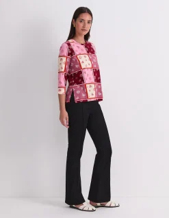 HORSE PRINT MERCERISED TEE