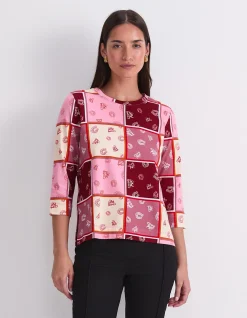 HORSE PRINT MERCERISED TEE