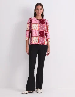 HORSE PRINT MERCERISED TEE
