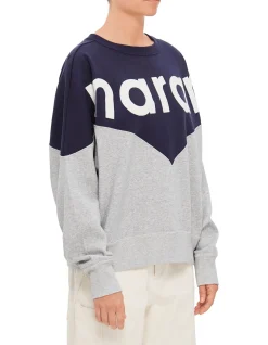 HOUSTON SPORTY LOGO SWEATSHIRT
