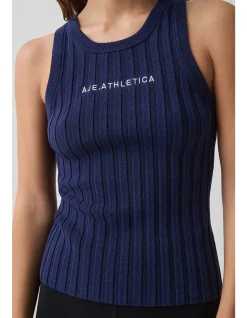 Hydra Logo Knit Ribbed Top