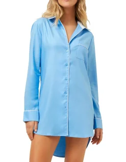 HYDRANGEA SKIES NIGHTSHIRT
