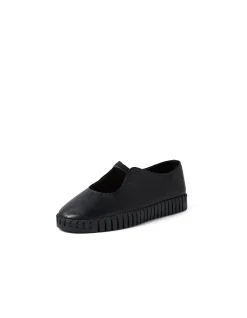 Hylow Soft Leather Elastic Strap Flats