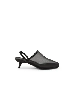 Ican Mesh Slingback Heels