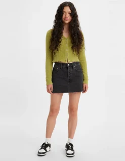 Icon Denim Mini Skirt
