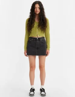 Icon Denim Mini Skirt