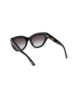 ICON FT1252 - SHINY BLACK WOMEN'S SUNGLASSES