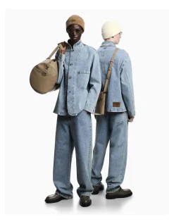 Icon Relaxed Fit Light Wash Denim Jeans