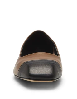 IDA CAP NAPPA LEATHER FLAT