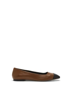 IDA CAP NAPPA LEATHER FLAT