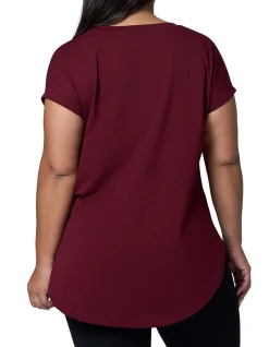 INDIGO TONIC-LAUREN LONGLINE TEE