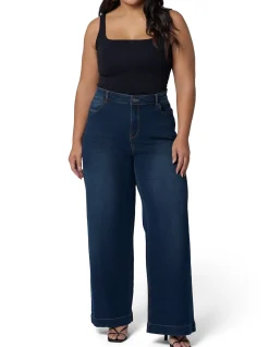 INDIGO TONIC-SULLY WIDE LEG JEAN