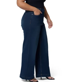 INDIGO TONIC-SULLY WIDE LEG JEAN