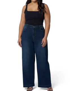 INDIGO TONIC-SULLY WIDE LEG JEAN