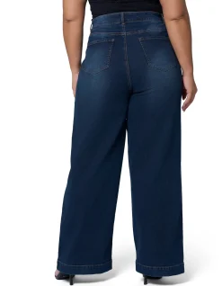 INDIGO TONIC-SULLY WIDE LEG JEAN