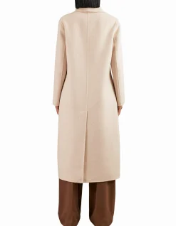 Indira Long Scarf Blindseam Coat