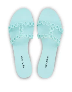 INFINITY CHAIN JELLY SANDAL FLAT