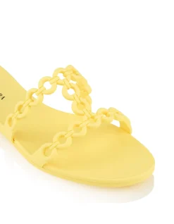 INFINITY CHAIN JELLY SANDAL FLAT
