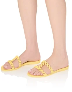 INFINITY CHAIN JELLY SANDAL FLAT