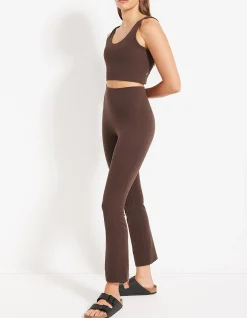 In Motion Cropped Flare Pocket Pant
