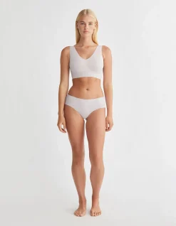 INVISIBLES COMFORT LIGHTLY LINED BRALETTE V NECK