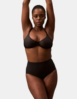 INVISIBLES FASHION MESH SCULPTED FIRM MESH BRIEF