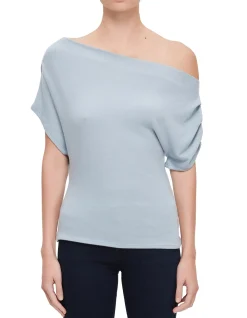 IRIS SS ONE SHOULDER TOP
