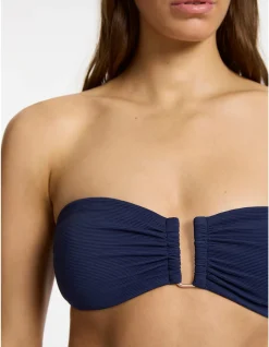 Isla Rib U/Trim Bandeau Top