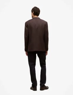 Italian Wool Check Blazer