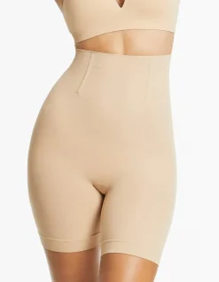 ITS A CINCH HIGH WAISTED MID THIGH SHORT