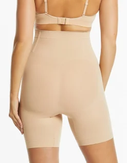 ITS A CINCH HIGH WAISTED MID THIGH SHORT