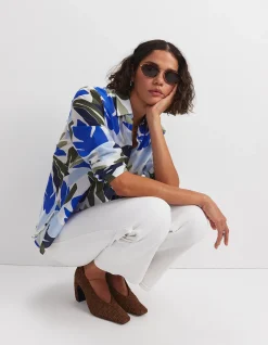 IVY COTTON SILK SHIRT