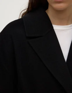 Ivy Wool Coat Black
