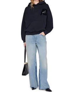 JACI HOODED SWEATSHIRT LETTERMAN