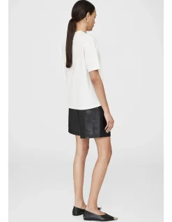 JAYLIN AB MONOGRAM T-SHIRT IVORY