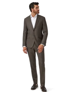 JB CHOC STRETCH NOTCH LAPEL SUIT JACKET