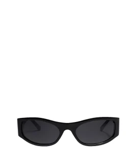 JEN Black wrapped acetate frame