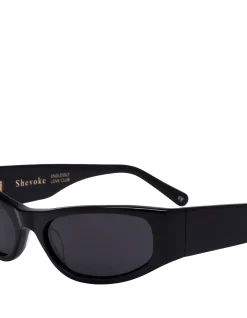 JEN Black wrapped acetate frame