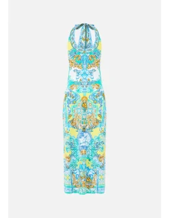 JERSEY HALTER DRESS