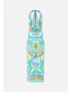 JERSEY HALTER DRESS