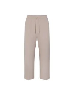 JERSEY LOUNGE STRAIGHT LEG COTTON BLEND PANTS