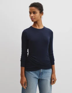 Jersey Wrap Top